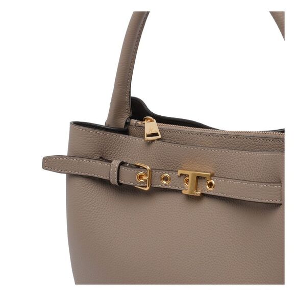 Tod's Women Mini Leather Handbag With T Timeless Logo - Picture 4 of 4